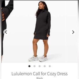 New - with tags Lululemon Call for Cozy Dress - offers are welcome